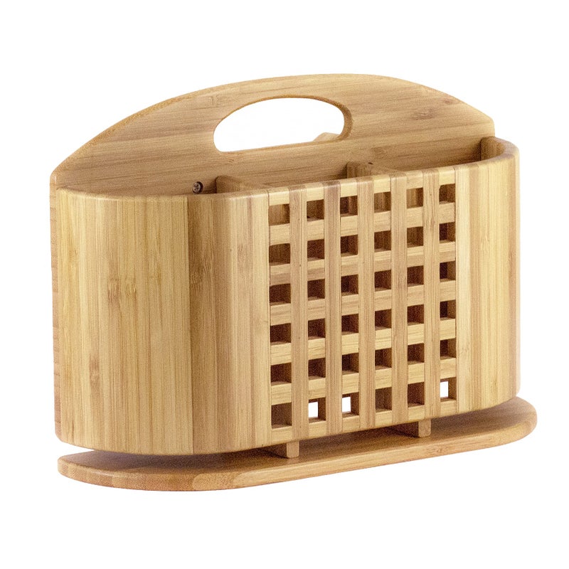 Totally Bamboo "Eco" Utensil, Flatware and Cutlery Drying Caddy for Totally Bamboo Eco Dish Drying Rack - Image 4